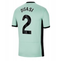 Pánský Fotbalový dres Chelsea Axel Disasi #2 2023-24 Třetí Krátký Rukáv